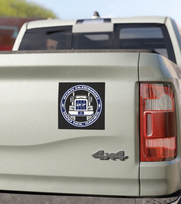 Ryan McDonagh 1000th NHL Games Car Magnets